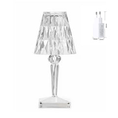 Diamond Table Lamp: USB Touch Sensor LED Night Light